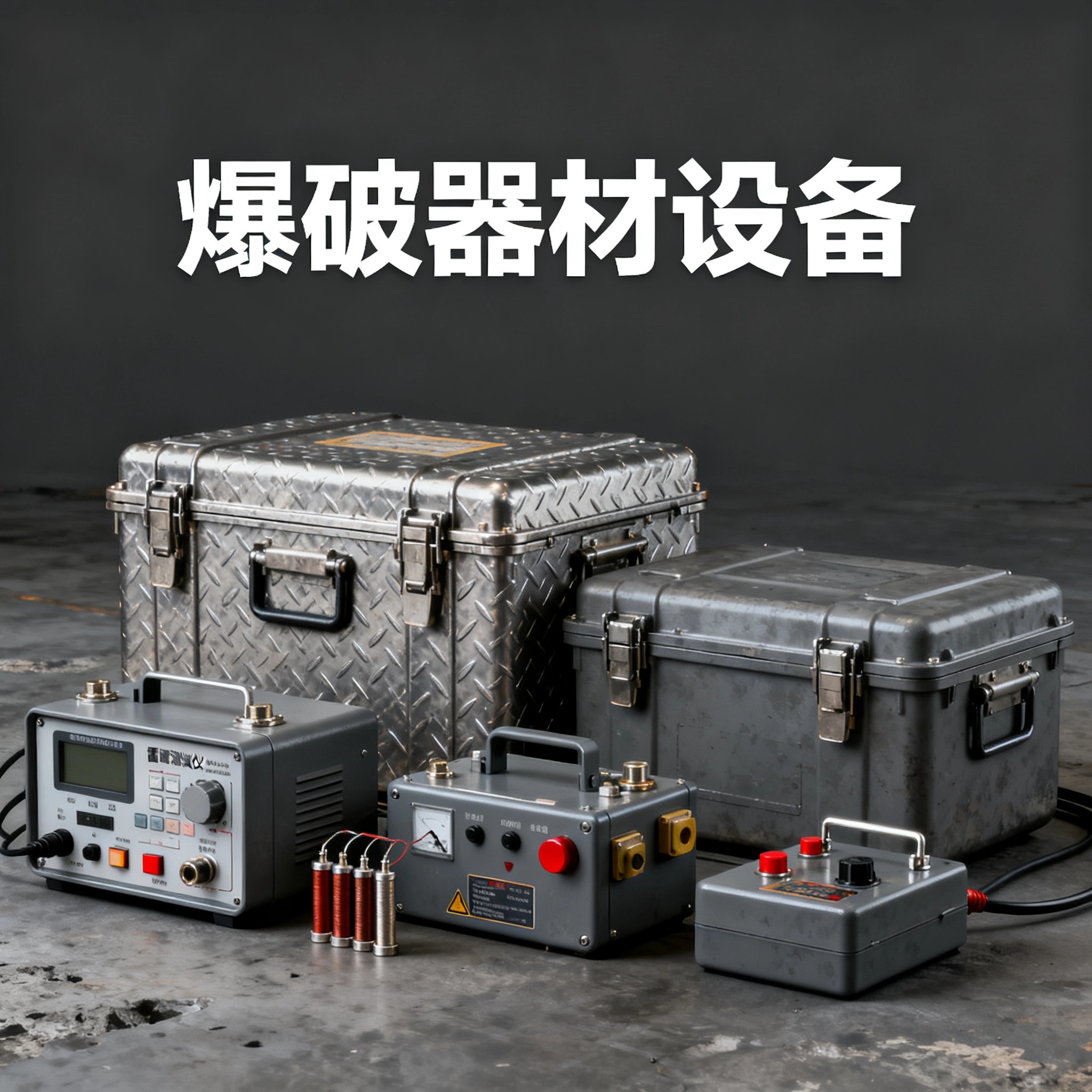 平阴爆破工程师的“兵器库”：常用器材一册通